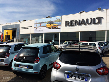 enseigne lumineuse, enseigne publicitaire, enseigne sur facade, enseigne commerciale