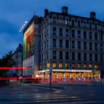 Publicité-grand-format-Lyon-toile-IKEA-Place-Bellecour