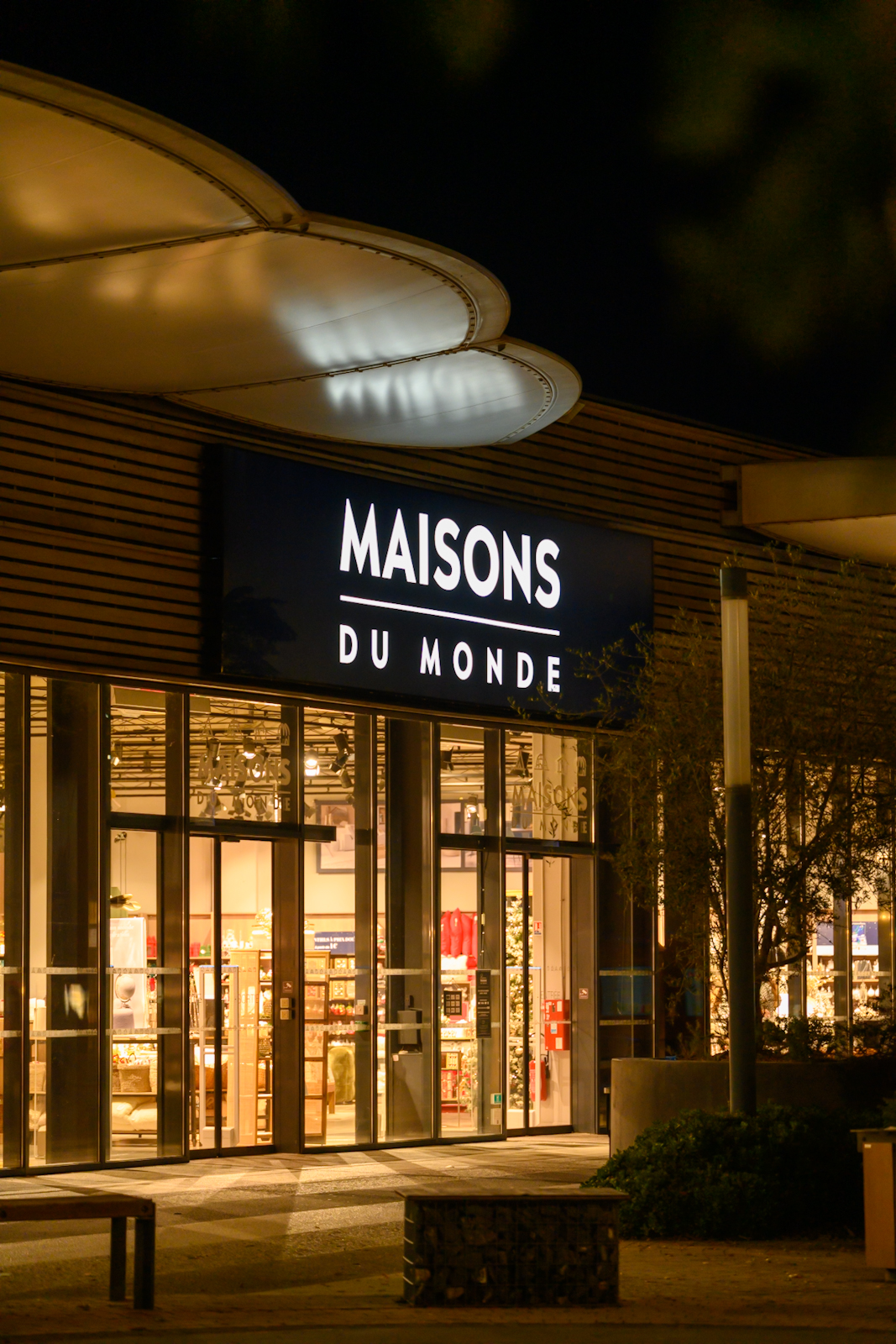 Maisons du monde enseigne lumineuse Lightbox LightAir