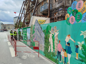 Palissade chantier canopia