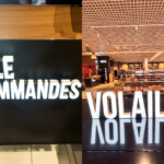 Zoom sur l'enseigne lumineuse en bloc LED pour le pôle commandes et le pôle volaille intérieur à Saint Bonnet de Mure, une réalisation LightAir pour ce déploiement d'enseignes multi-sites.